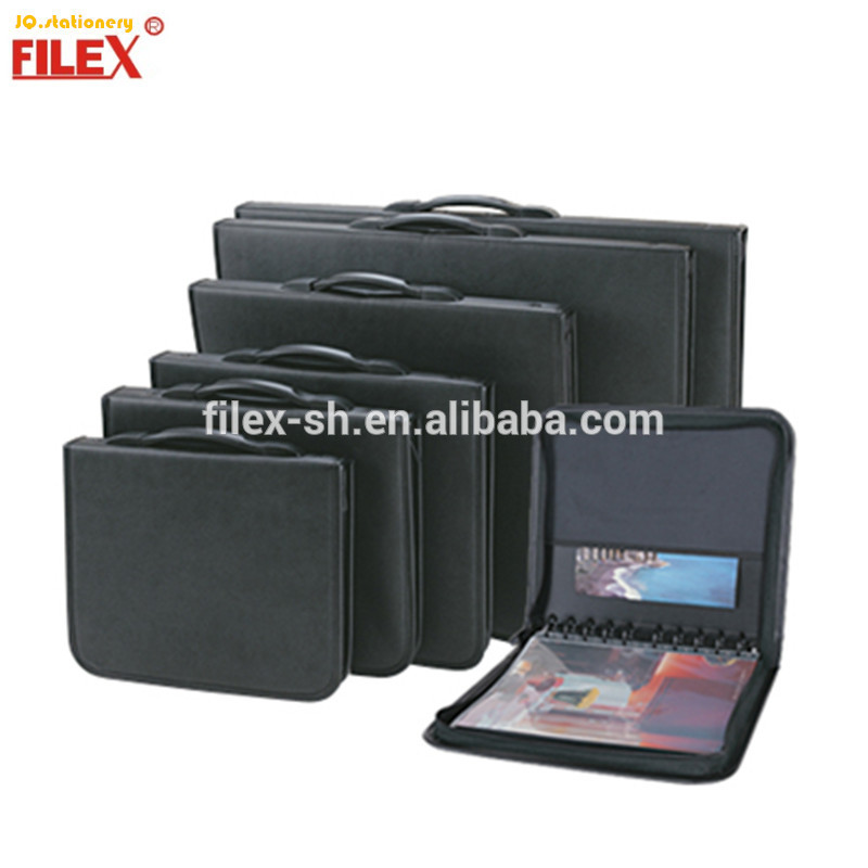 FILEX PU Leather Portfolio Presentation Case With Zipper In US Size