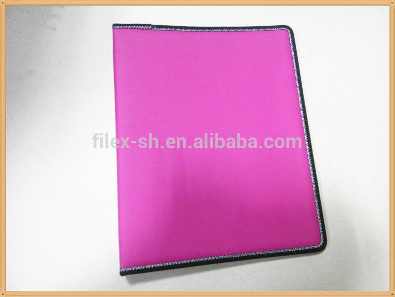 refillable clear book with 20 sleeves